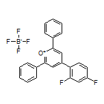 4-(2,4-Difluorophenyl)-2,6-diphenylpyrylium Tetrafluoroborate