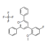 4-(5-Fluoro-2-methoxyphenyl)-2,6-diphenylpyrylium Tetrafluoroborate