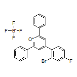 4-(2-Bromo-4-fluorophenyl)-2,6-diphenylpyrylium Tetrafluoroborate