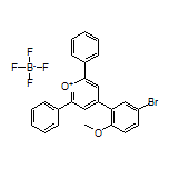 4-(5-Bromo-2-methoxyphenyl)-2,6-diphenylpyrylium Tetrafluoroborate