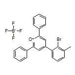 4-(2-Bromo-3-methylphenyl)-2,6-diphenylpyrylium Tetrafluoroborate