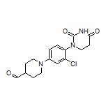 1-[3-Chloro-4-(2,4-dioxotetrahydropyrimidin-1(2H)-yl)phenyl]piperidine-4-carbaldehyde