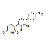 1-[4-(2,4-Dioxotetrahydropyrimidin-1(2H)-yl)-2,3-difluorophenyl]piperidine-4-carbaldehyde