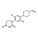 1-[4-(2,4-Dioxotetrahydropyrimidin-1(2H)-yl)-2,5-difluorophenyl]piperidine-4-carbaldehyde