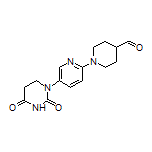 1-[5-(2,4-Dioxotetrahydropyrimidin-1(2H)-yl)-2-pyridyl]piperidine-4-carbaldehyde