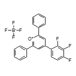 2,6-Diphenyl-4-(2,3,4-trifluorophenyl)pyrylium Tetrafluoroborate