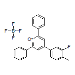 4-(3-Fluoro-4-methylphenyl)-2,6-diphenylpyrylium Tetrafluoroborate