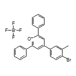 4-(4-Bromo-3-methylphenyl)-2,6-diphenylpyrylium Tetrafluoroborate