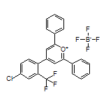 4-[4-Chloro-2-(trifluoromethyl)phenyl]-2,6-diphenylpyrylium Tetrafluoroborate