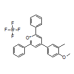 4-(4-Methoxy-3-methylphenyl)-2,6-diphenylpyrylium Tetrafluoroborate