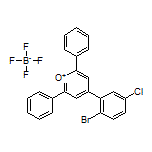 4-(2-Bromo-5-chlorophenyl)-2,6-diphenylpyrylium Tetrafluoroborate