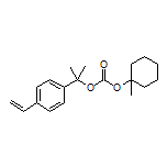 1-Methylcyclohexyl [2-(4-Vinylphenyl)-2-propyl] Carbonate