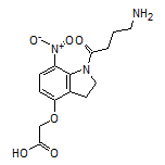 2-[[1-(4-Aminobutanoyl)-7-nitroindolin-4-yl]oxy]acetic Acid