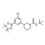 3-(1-Boc-3-piperidyl)-5-chlorophenylboronic Acid Pinacol Ester