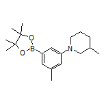 3-Methyl-5-(3-methyl-1-piperidyl)phenylboronic Acid Pinacol Ester