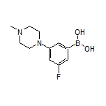 3-Fluoro-5-(4-methyl-1-piperazinyl)phenylboronic Acid