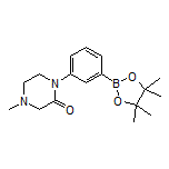 3-(4-Methyl-2-oxo-1-piperazinyl)phenylboronic Acid Pinacol Ester