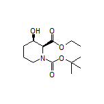 Ethyl (2S,3R)-1-Boc-3-hydroxypiperidine-2-carboxylate