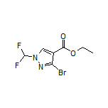 Ethyl 3-Bromo-1-(difluoromethyl)-1H-pyrazole-4-carboxylate