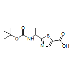 2-[1-(Boc-amino)ethyl]thiazole-5-carboxylic Acid