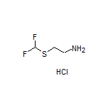 2-[(Difluoromethyl)thio]ethanamine Hydrochloride