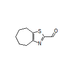 5,6,7,8-Tetrahydro-4H-cyclohepta[d]thiazole-2-carbaldehyde