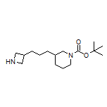 1-Boc-3-[3-(3-azetidinyl)propyl]piperidine