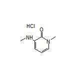 1-Methyl-3-(methylamino)pyridin-2(1H)-one Hydrochloride