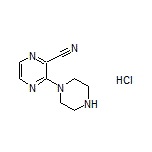 3-(1-Piperazinyl)pyrazine-2-carbonitrile Hydrochloride