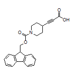 3-(1-Fmoc-4-piperidinyl)propiolic Acid