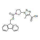 1-(1-Fmoc-3-pyrrolidinyl)-5-methyl-1H-1,2,3-triazole-4-carboxylic Acid