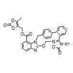 Potassium 3-[4’-[[2-Ethoxy-7-[[(5-methyl-2-oxo-1,3-dioxol-4-yl)methoxy]carbonyl]-1-benzimidazolyl]methyl]-2-biphenylyl]-5-oxo-1,2,4-oxadiazol-4-ide