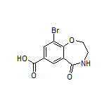 9-Bromo-5-oxo-2,3,4,5-tetrahydrobenzo[f][1,4]oxazepine-7-carboxylic Acid