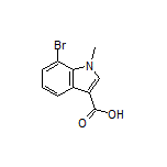 7-Bromo-1-methyl-1H-indole-3-carboxylic Acid