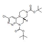 (R)-5,8-DiBoc-2-chloro-6,6a,7,8,9,10-hexahydro-5H-pyrazino[1’,2’:4,5]pyrazino[2,3-c]pyridazine