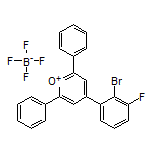 4-(2-Bromo-3-fluorophenyl)-2,6-diphenylpyrylium Tetrafluoroborate