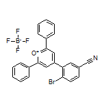 4-(2-Bromo-5-cyanophenyl)-2,6-diphenylpyrylium Tetrafluoroborate