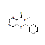 Methyl 5-(Benzyloxy)-6-methylpyrimidine-4-carboxylate