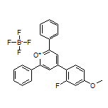 4-(2-Fluoro-4-methoxyphenyl)-2,6-diphenylpyrylium Tetrafluoroborate