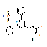 4-(3,5-Dibromo-4-methoxyphenyl)-2,6-diphenylpyrylium Tetrafluoroborate