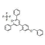 4-[4-(Benzyloxy)-2-methylphenyl]-2,6-diphenylpyrylium Tetrafluoroborate