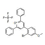 4-(2-Bromo-4-methoxyphenyl)-2,6-diphenylpyrylium Tetrafluoroborate