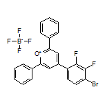 4-(4-Bromo-2,3-difluorophenyl)-2,6-diphenylpyrylium Tetrafluoroborate