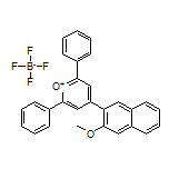 4-(3-Methoxy-2-naphthalenyl)-2,6-diphenylpyrylium Tetrafluoroborate