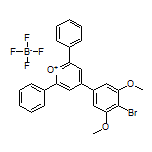 4-(4-Bromo-3,5-dimethoxyphenyl)-2,6-diphenylpyrylium Tetrafluoroborate