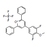 4-(3,5-Difluoro-4-methoxyphenyl)-2,6-diphenylpyrylium Tetrafluoroborate