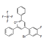 4-(2-Bromo-4,5-difluorophenyl)-2,6-diphenylpyrylium Tetrafluoroborate