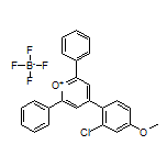 4-(2-Chloro-4-methoxyphenyl)-2,6-diphenylpyrylium Tetrafluoroborate