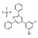 4-(3-Bromo-5-iodophenyl)-2,6-diphenylpyrylium Tetrafluoroborate