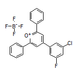 4-(3-Chloro-5-fluorophenyl)-2,6-diphenylpyrylium Tetrafluoroborate